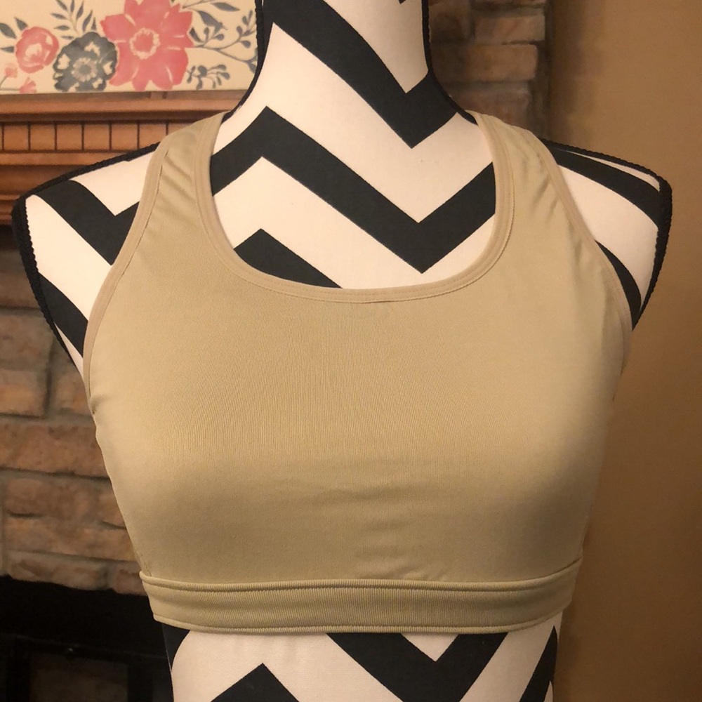 Patagonia Capilene‎ Desert Tan Sport Bra 🆕 - Picture 7 of 12